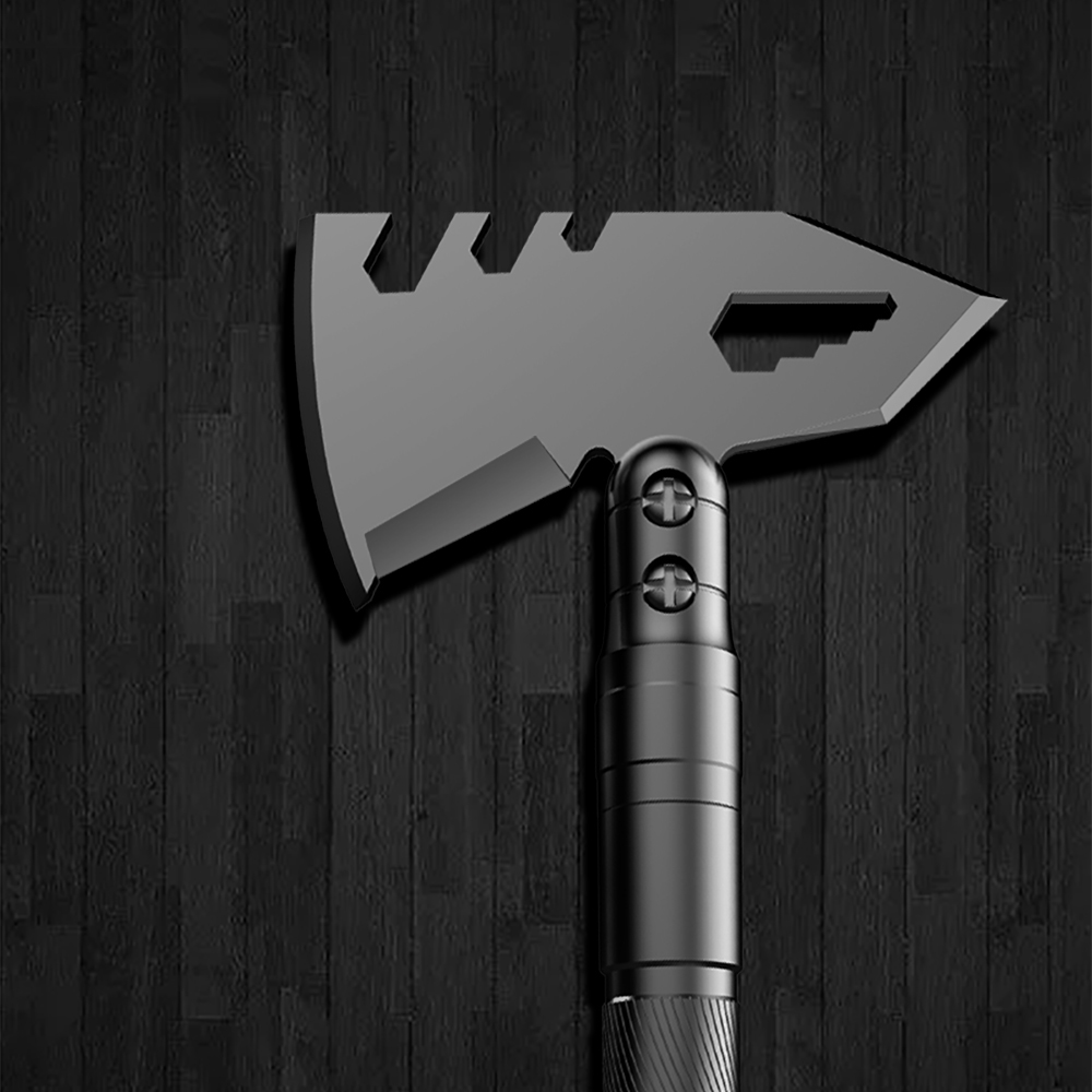 Tomahawk-Multifunktionswerkzeug mit Doppelkopf für den Außenbereich
