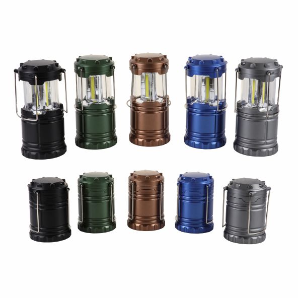 Mini 30 LED Teleskop Camping Licht Tragbare Kunststoff Laterne mit Haken