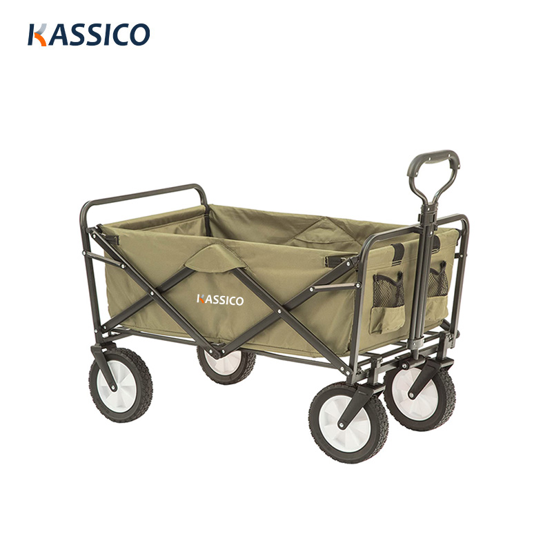 Robuster, zusammenklappbarer Campingwagen mit 150 Rädern, 4 l