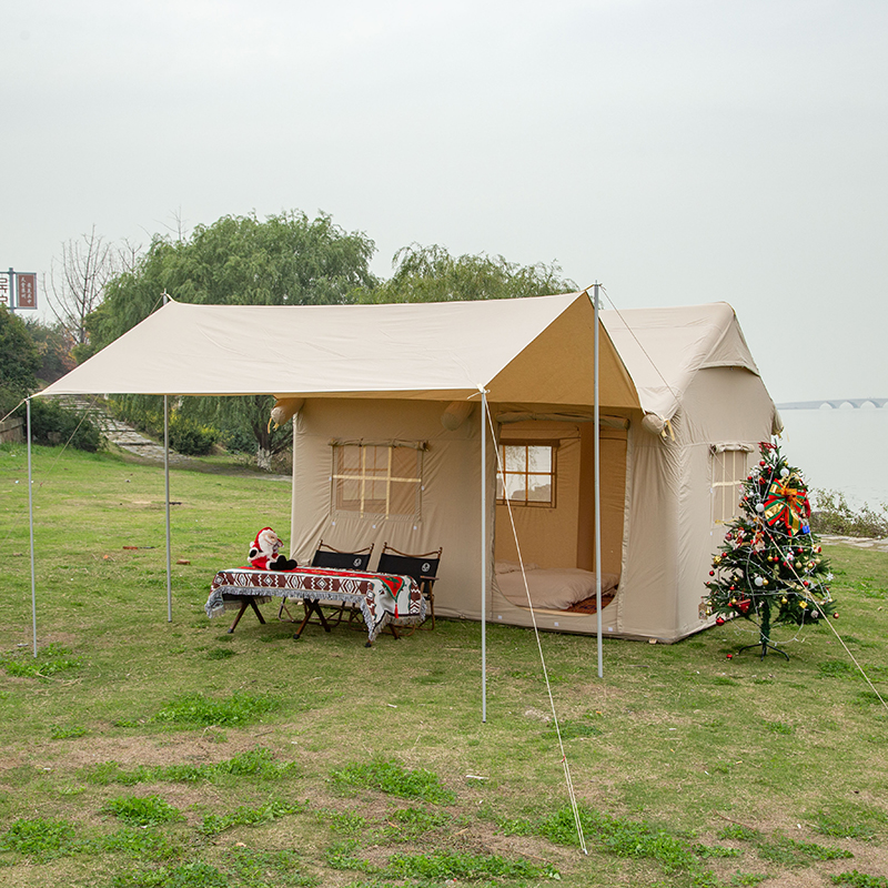 Luxus-Glamping-Automatik-Luftaufblaszelt