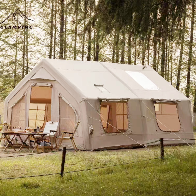 Großes aufblasbares Zelt für Campingplatz, Garten und Hotel