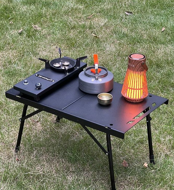 Ultraleichter Klapptisch aus Aluminiumlegierung für Camping im Freien